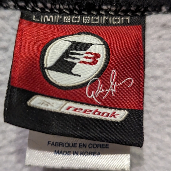 Vintage Y2K Allen Iverson Reebok Hooded Sweatshirt - Picture 5 of 5